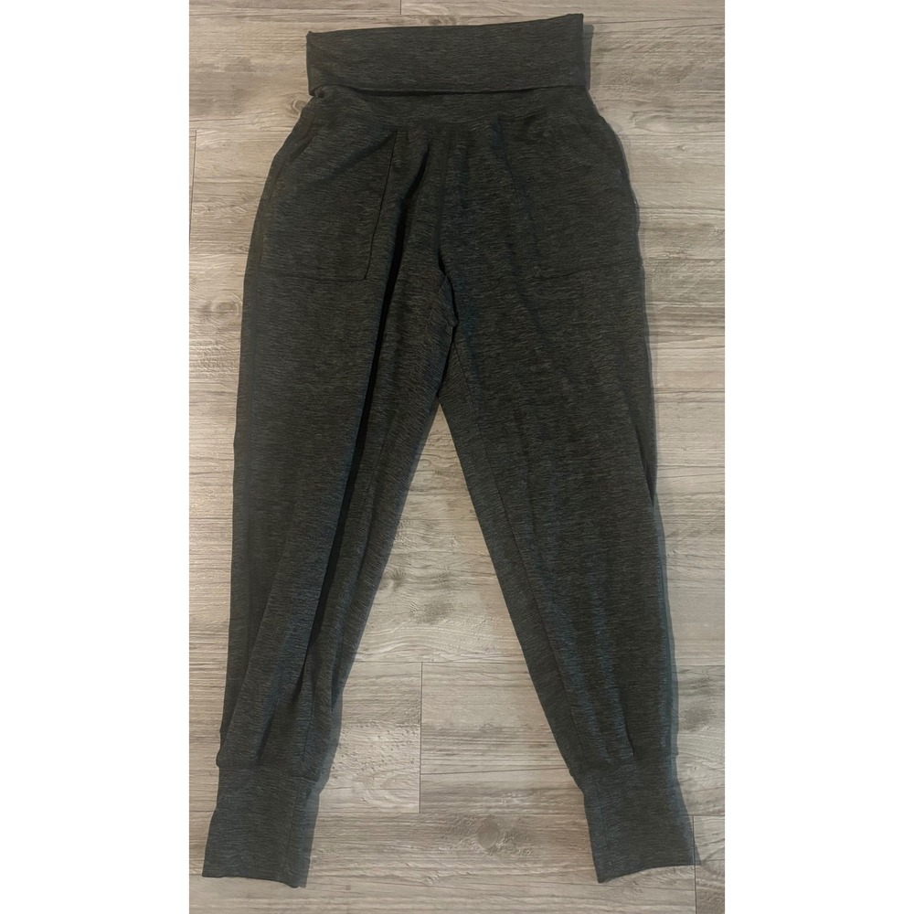 Offline by Aerie Real Me Crossover Joggers Charcoal Gray Heather XS Activewear